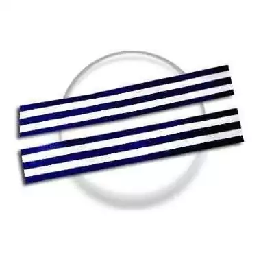 Lacets marinière bleu blanc en vente en boutique de lacets…