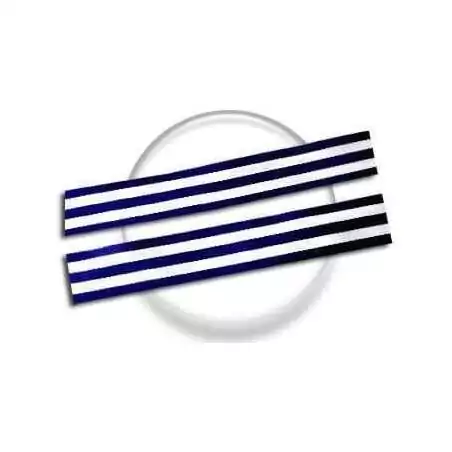 Lacets marinière bleu blanc en vente en boutique de lacets…