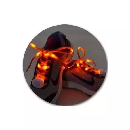 Lacets lumineux colorés pour vos chaussures