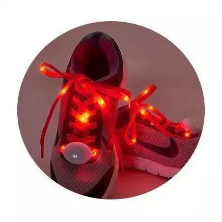 Lacets lumineux colorés pour vos chaussures