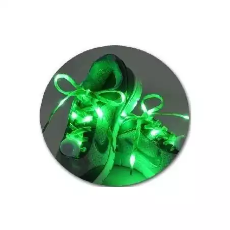 Lacets lumineux colorés pour vos chaussures