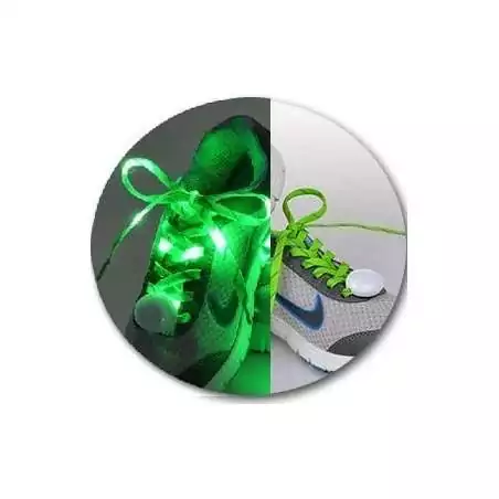Lacets lumineux colorés pour vos chaussures
