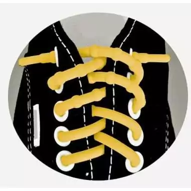 Lacets sans noeud silicone autobloquants pour vos chaussures de spost