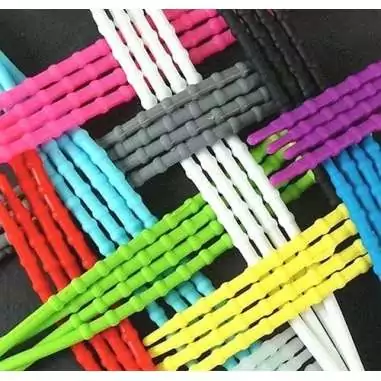 Lacets sans noeud silicone autobloquants pour vos chaussures de spost