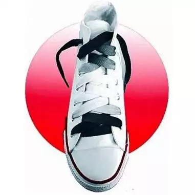 Lacets dégradés noirs pour vos chaussures